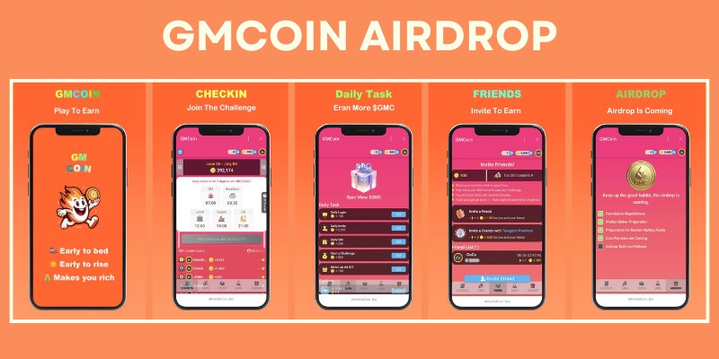 Cách tham gia GMCoin Airdrop