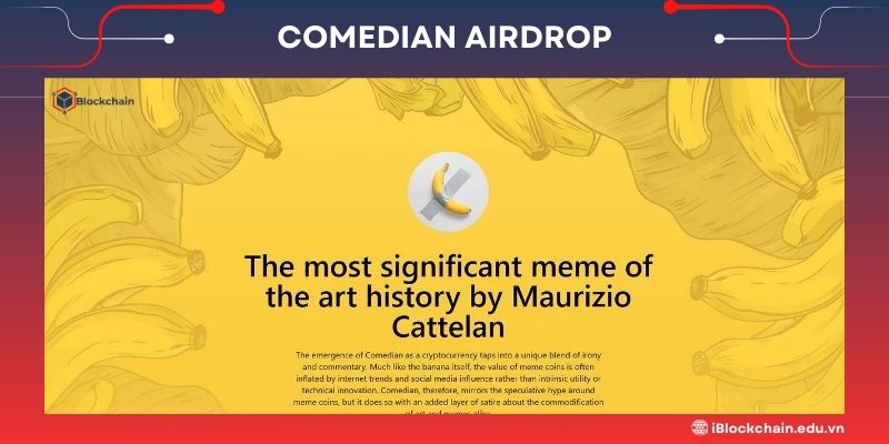 Comedian airdrop