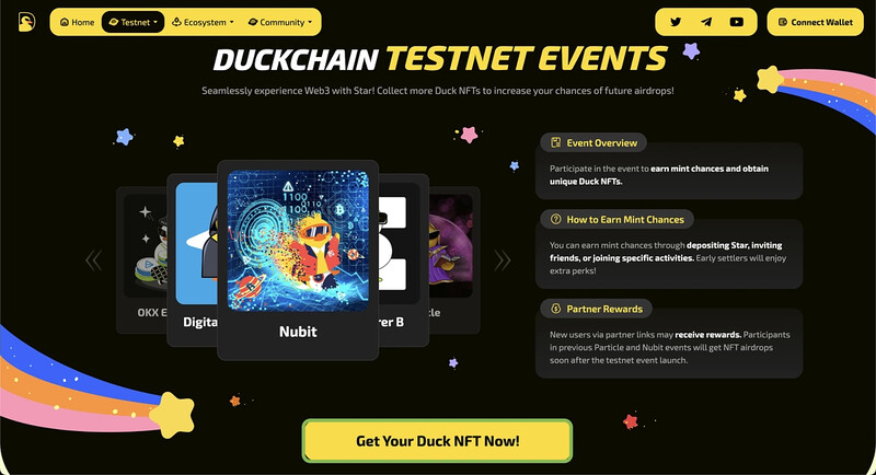 Hướng dẫn cách tham gia DuckChain Airdrop