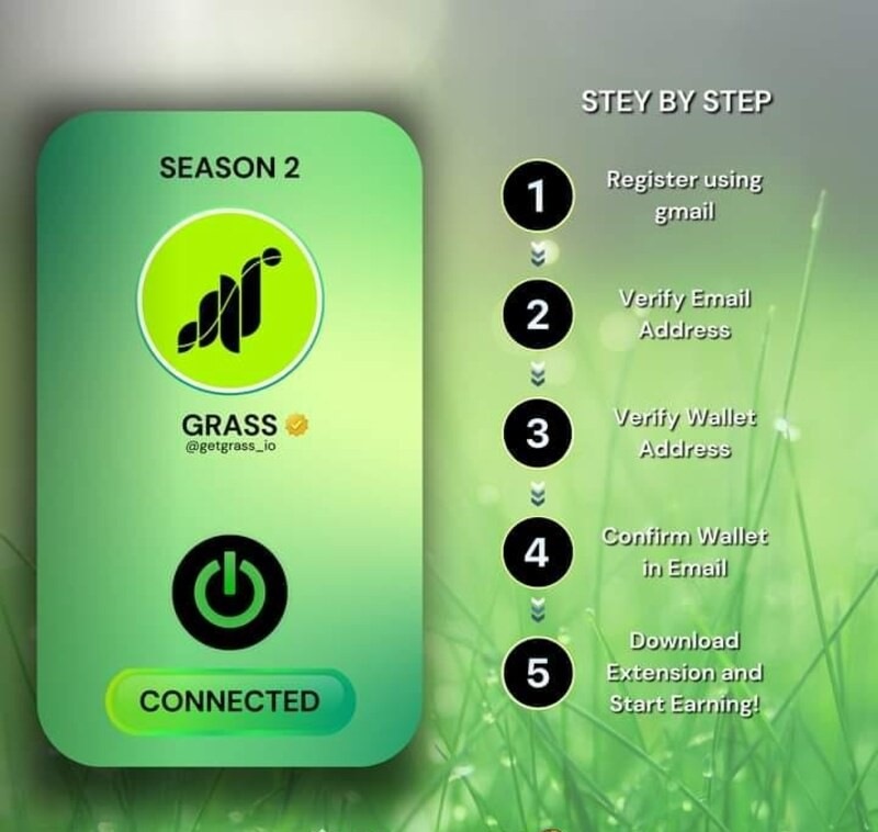 Nhận Airdrop Grass Season 2